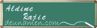 Aldine Rajic Visitenkarte